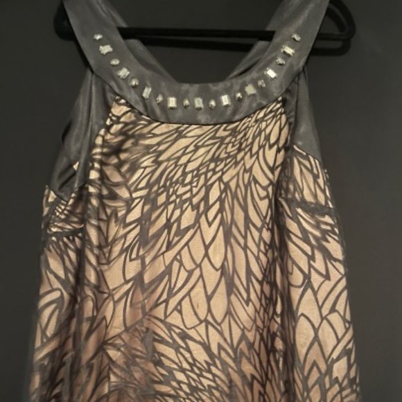 womens black midi dress Cotton Sleeveless Color:Neon Blue Wearing a Spring Floral product-material_Polyester